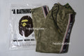 A BATHING APE TONAL SOLID CAMO TRACK PANTS