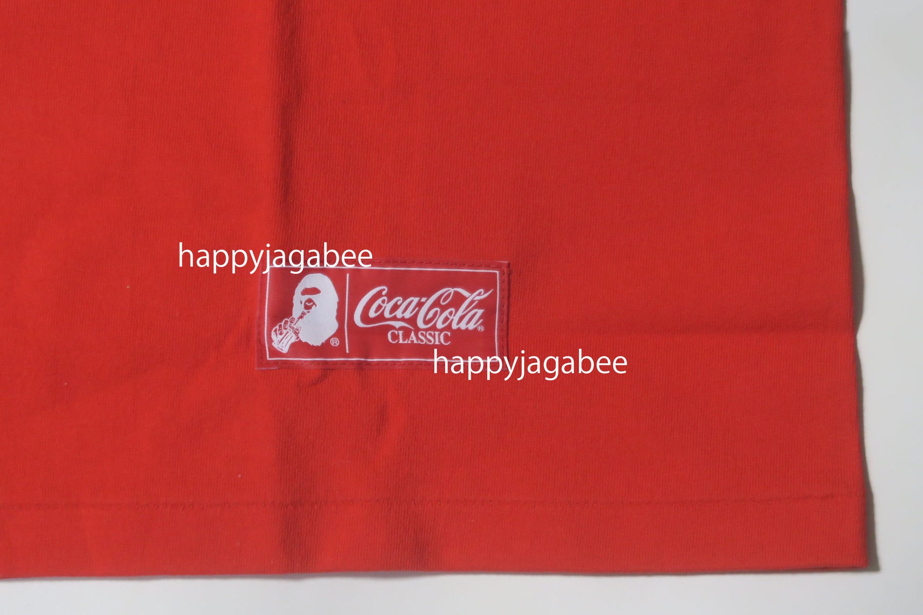 A BATHING APE BAPE x COCA-COLA APE HEAD TEE – happyjagabee store