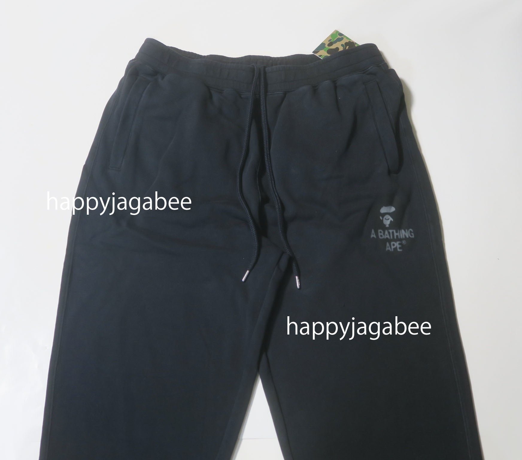 A BATHING APE HEAVY WASHED SWEAT PANTS – happyjagabee store