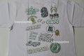 A BATHING APE COLORS BAPE GRAFFITI TEE