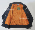 A BATHING APE GENERAL CORDUROY VARSITY JACKET