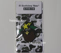 A BATHING APE BAPE STORE KYOTO SAMURAI RUBBER KEYCHAIN ( KYOTO LIMITED )