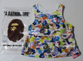 A BATHING APE Ladies' MULTI CAMO BRA TOP