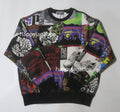 A BATHING APE BAPE ALBUM MONOGRAM CREWNECK
