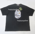A BATHING APE MULTI LOGO BIG APE HEAD RELAXED FIT TEE