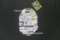 A BATHING APE MULTI LOGO BIG APE HEAD RELAXED FIT TEE