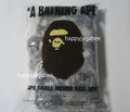 A BATHING APE TONAL SOLID CAMO METAL APE HEAD ONE POINT FLEECE JACKET