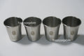 A BATHING APE BAPE KLEAN KANTEEN STEEL CUP 10oz 4 pcs SET