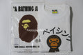 A BATHING APE BABY MILO COLLEGE TEE