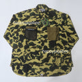A BATHING APE 1ST CAMO OUTDOOR DETAIL POCKET RELAXED SHIRT