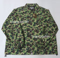 A BATHING APE BAPE x OVO ABC CAMO COACH JACKET
