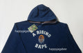 A BATHING APE A RISING BAPE INDIGO PULLOVER HOODIE ( RELAXED FIT )