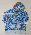 A BATHING APE ABC CAMO DOUBLUE SHARK FULL ZIP HOODIE