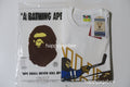 A BATHING APE BAPE x M&N NHL HOCKEY GRAPHIC TEE