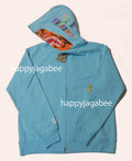 A BATHING APE TIGER FULL ZIP HOODIE
