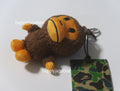 A BATHING APE BABY MILO PLUSH DOLL KEY CHAIN 12CM ( 4.7" )