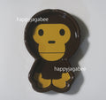 A BATHING APE BABY MILO SKULL GLOW IN THE DARK TRAY