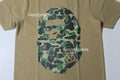 A BATHING APE Ladies' ABC CAMO BIG APE HEAD TEE