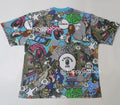 A BATHING APE COMIC ART RELAXED FIT TEE