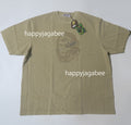 A BATHING APE WGM GARMENT DYED RELAXED FIT TEE
