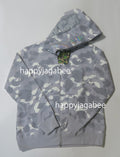 A BATHING APE CITY CAMO SHARK FULL ZIP HOODIE