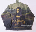 A BATHING APE ART PRINT COACH JACKET