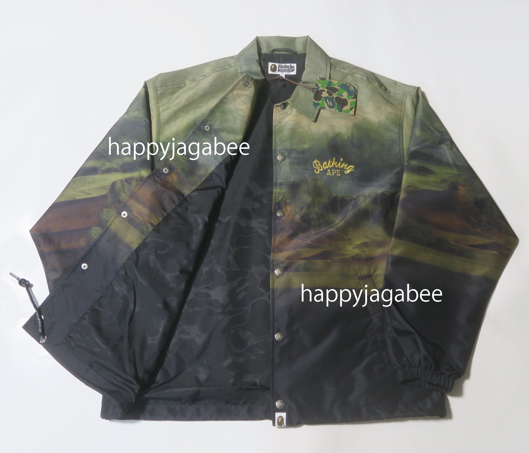 BAPE COMIC ART COACH JACKET