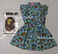 A BATHING APE BAPE KIDS BABY MILO MIXED FRUIT SHIRT ONEPIECE