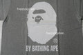 A BATHING APE BICOLOR BY BATHING APE TEE -ONLINE EXCLUSIVE-