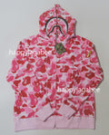 A BATHING APE ABC CAMO 2ND SHARK FULL ZIP HOODIE ( PONR )