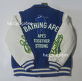 A BATHING APE BAPE VARSITY JACKET