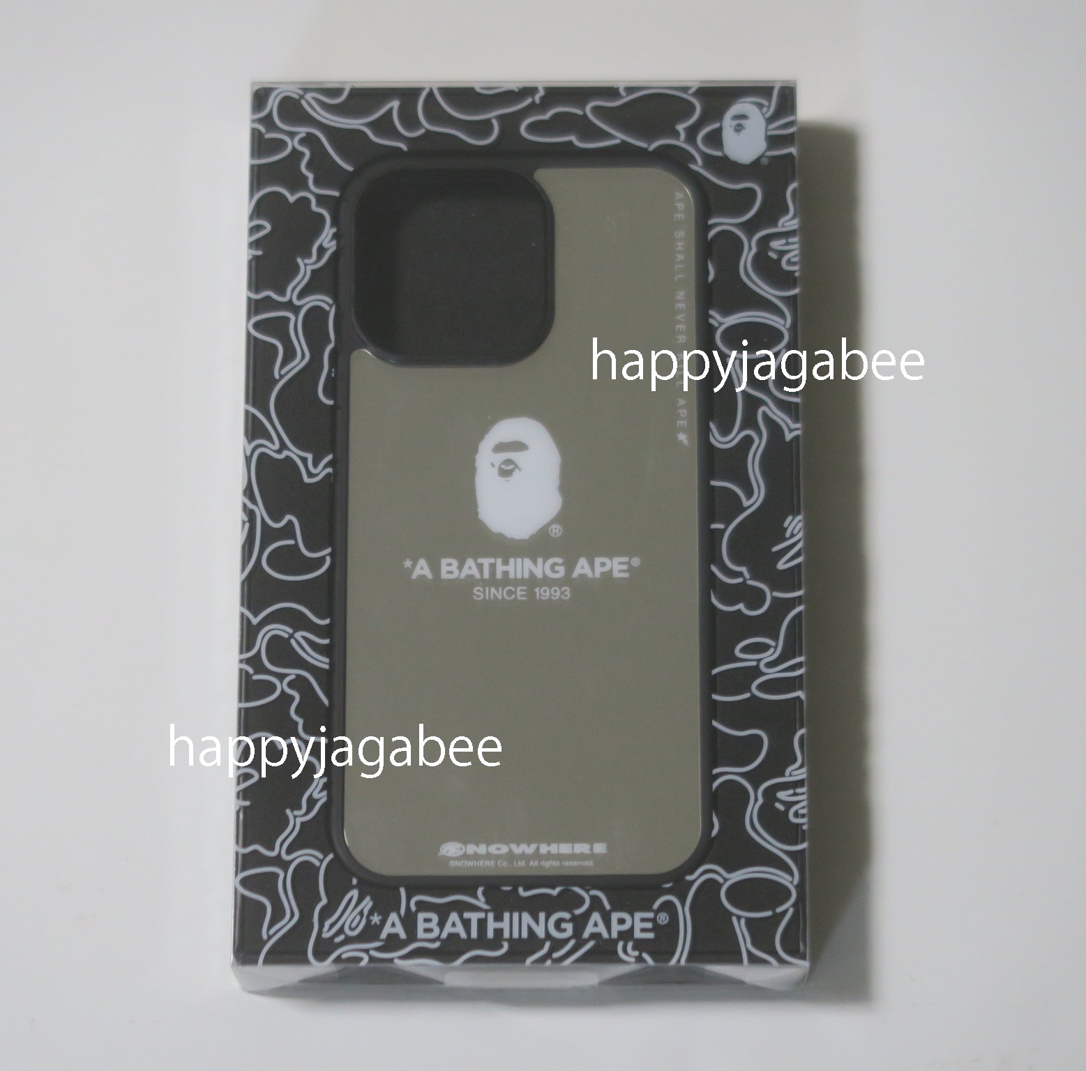 A BATHING APE® BAPE Mirror iPhone 15 Pro Max Case | Bape