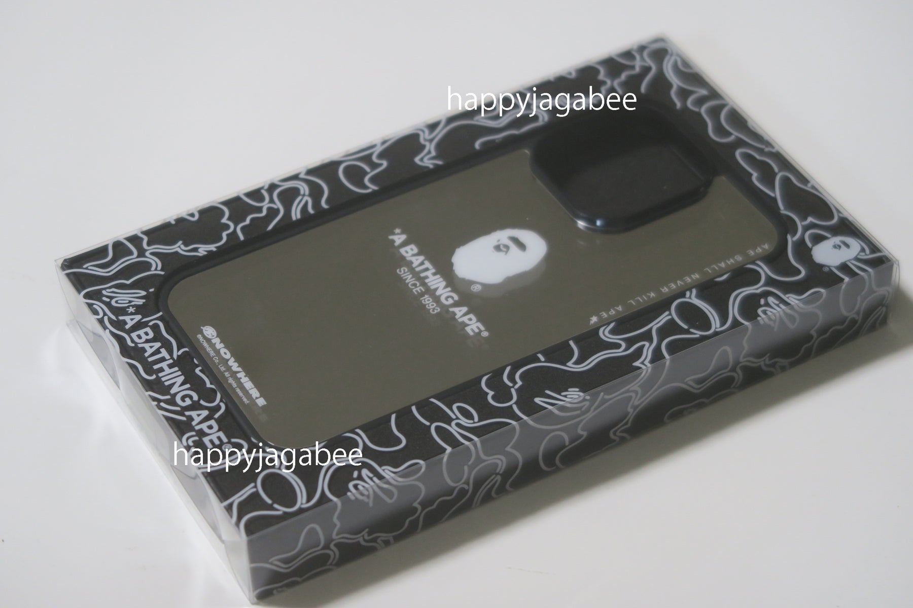 A Bathing Ape Bape Souvenir iPhone 15 Pro Max Case black