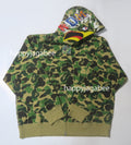 A BATHING APE BAPE x READYMADE ABC CAMO EAGLE RELAXED FIT FULL ZIP HOODIE