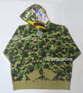 A BATHING APE BAPE x READYMADE ABC CAMO EAGLE RELAXED FIT FULL ZIP HOODIE