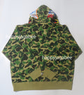 A BATHING APE BAPE x READYMADE ABC CAMO EAGLE RELAXED FIT FULL ZIP HOODIE