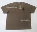 A BATHING APE APE HEAD ONE POINT ACID WASH RELAXED FIT TEE