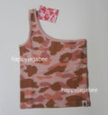 A BATHING APE Ladies' 1ST CAMO ONE SHOULDER TOP