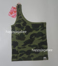 A BATHING APE Ladies' 1ST CAMO ONE SHOULDER TOP