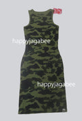 A BATHING APE Ladies' 1ST CAMO TANK TOP ONEPIECE