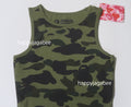 A BATHING APE Ladies' 1ST CAMO TANK TOP ONEPIECE