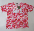 A BATHING APE ABC CAMO RELAXED FIT BAPE LOGO TEE