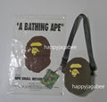 A BATHING APE APE HEAD SILICON SHOULDER BAG