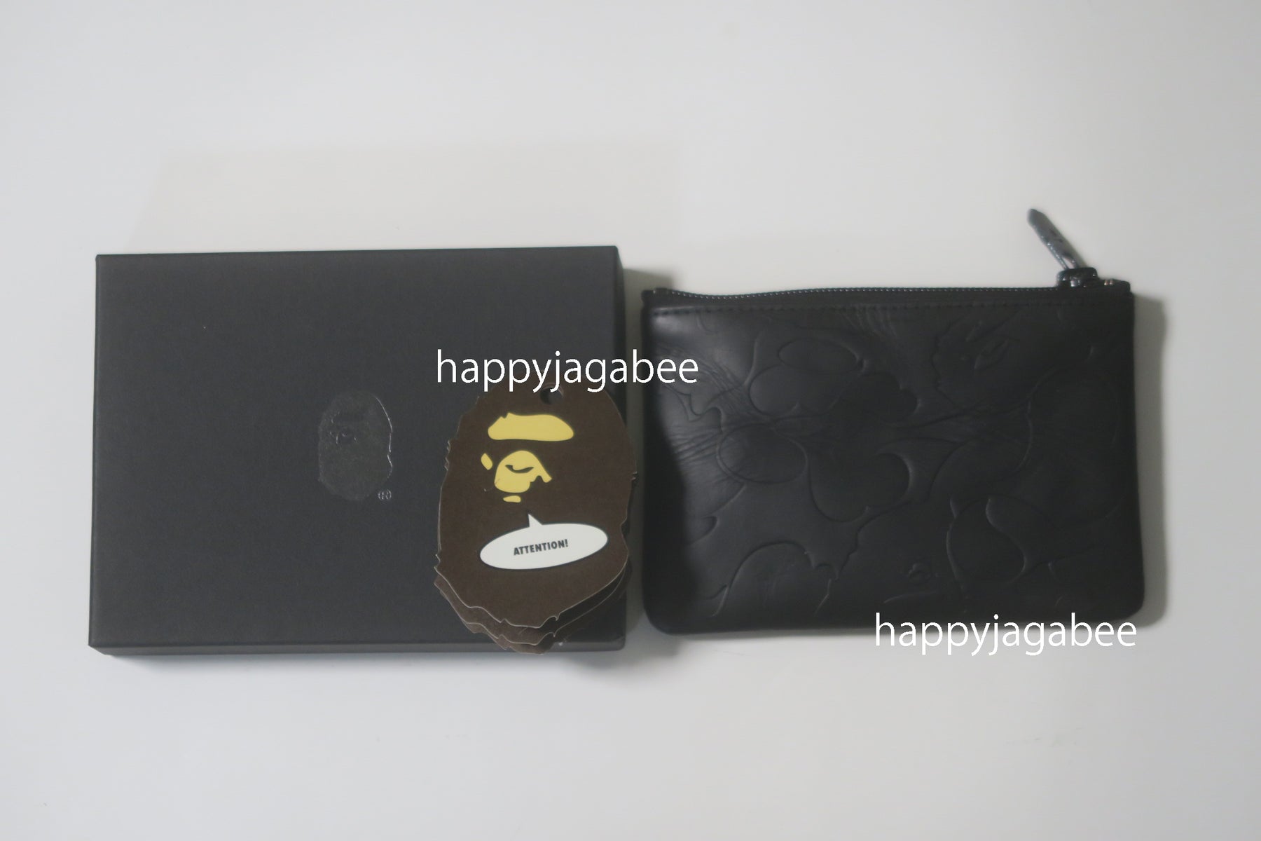A BATHING APE SOLID CAMO LEATHER WALLET #2 – happyjagabee store