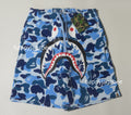 A BATHING APE ABC CAMO SHARK SWEAT SHORTS