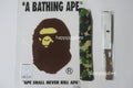 A BATHING APE ABC JAPANESE FOLDING FAN