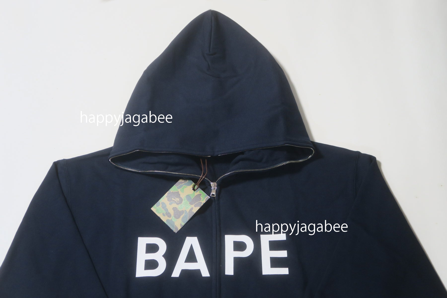 A BATHING APE BAPE FULL ZIP HOODIE -ONLINE EXCLUSIVE