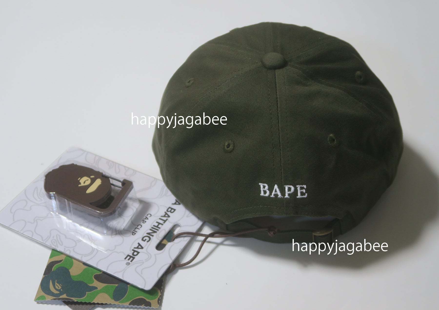 A BATHING APE ONE POINT PANEL CAP – happyjagabee store