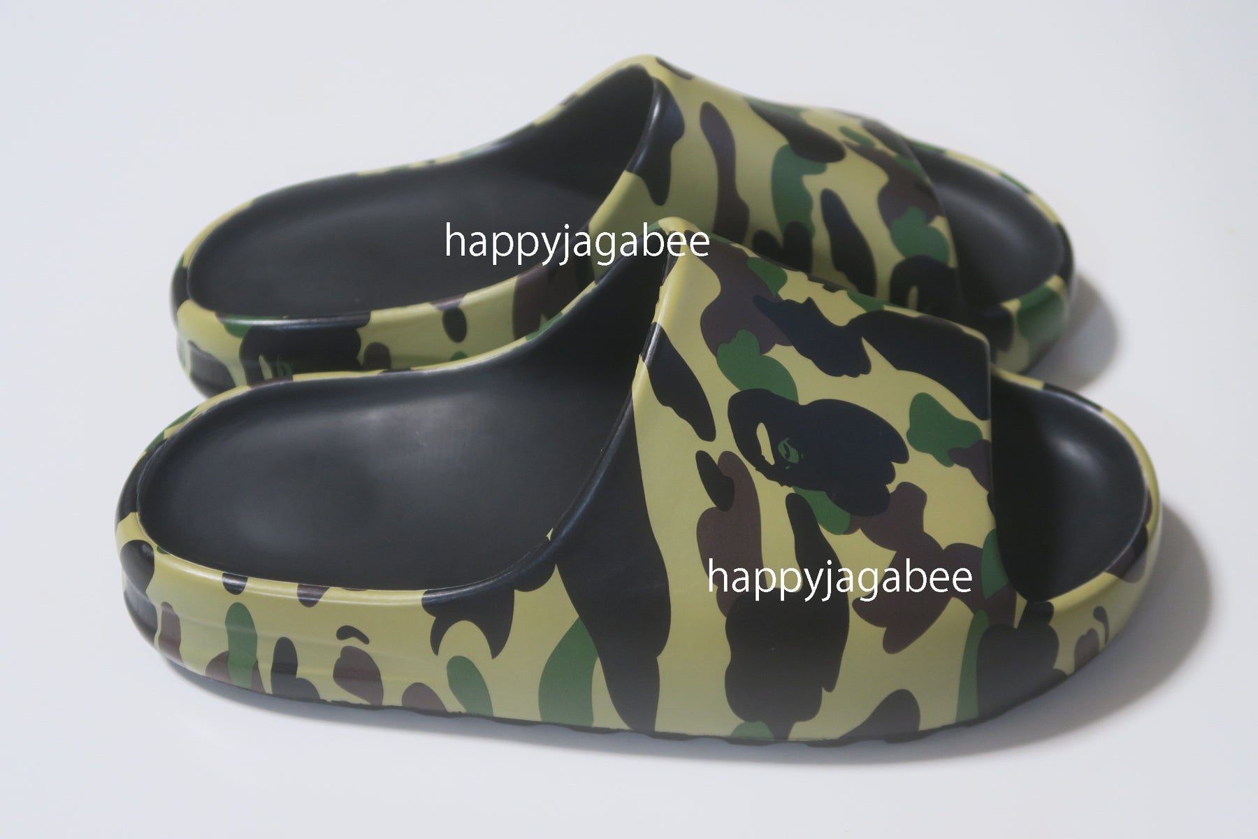 28cm】 BAPE 1ST CAMO SLIDE SANDALS イエロー