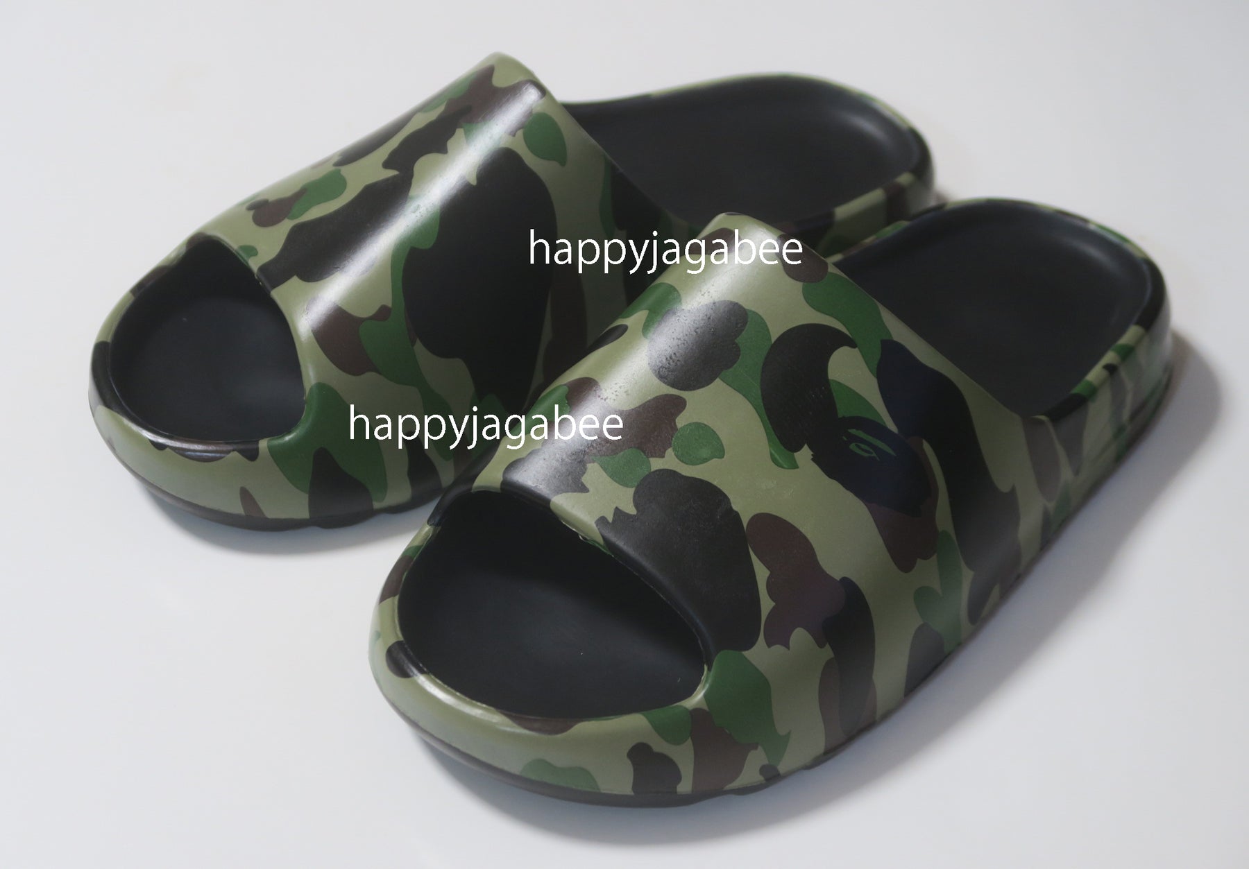 A BATHING APE 1ST CAMO SLIDE SANDALS – happyjagabee store